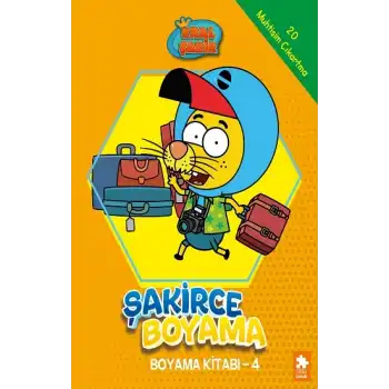 Şakirce Boyama Kitabı - 4 - Kral Şakir