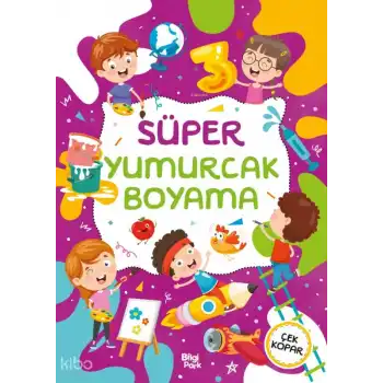 Süper Yumurcak Boyama Kitabı