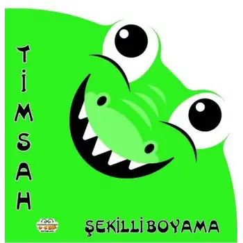 Timsah Şekilli Boyama