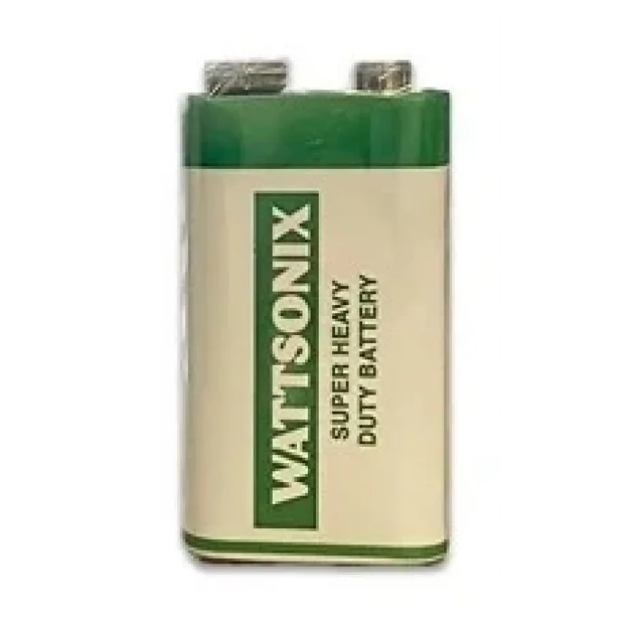 Pil 9V Alüminyum Wattsonix