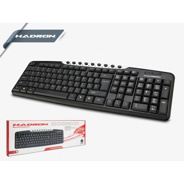 Klavye Multimedi Q Arapça Hadron HD825A