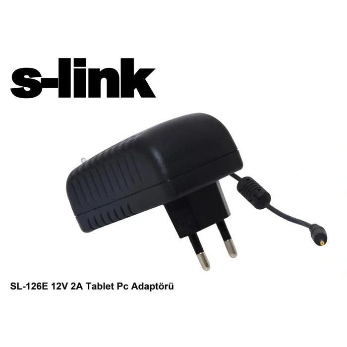 Tablet Pc Adaptör 12V 2A S-link SL-126E