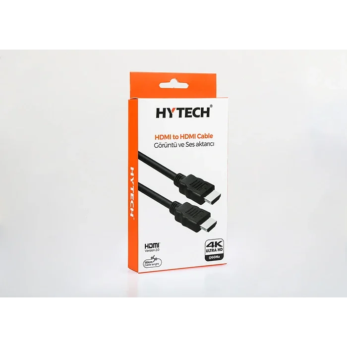 Hdmı Kablo 1.5 Metre 4K 4096x2160 Hytech HY-XHD01