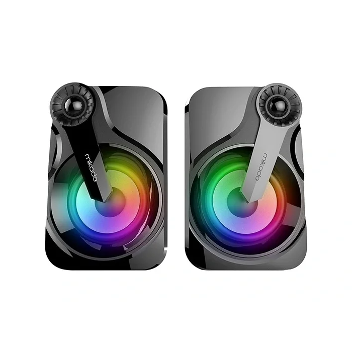 Hoparlör Ses Sistemi 2+1 Led Işıklı Bluetooth Sd Usb Fm Mikado MD-BT28