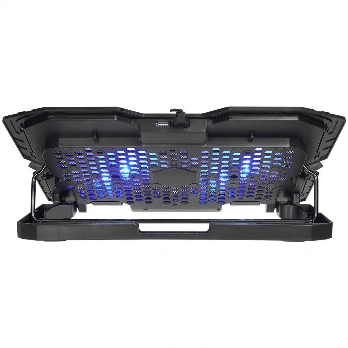 Notebook Soğutucu 2 Fanlı Mavi Led Addison AD-S1 Storm
