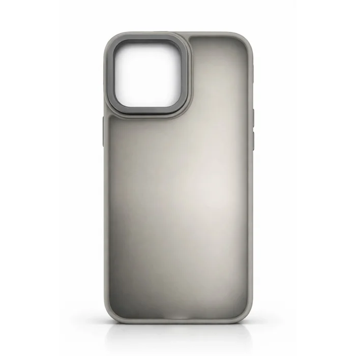 İphone 15 Pro Max Kılıf Buzlu Gri