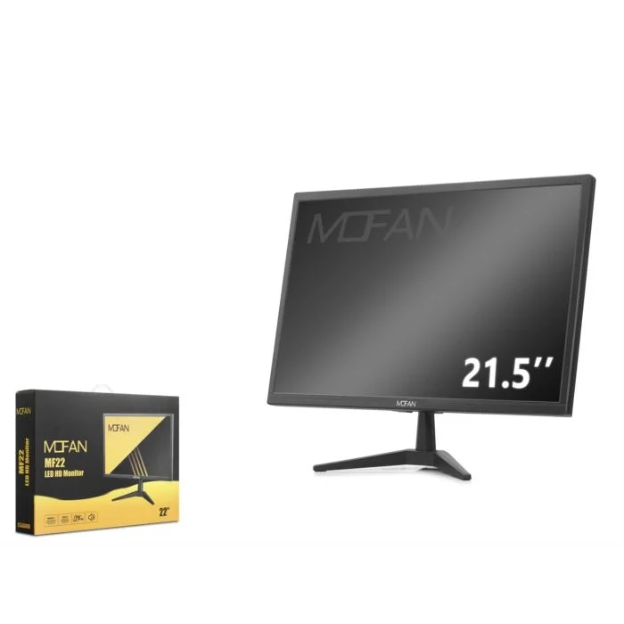 Monitör 21.5 İnç Hdmı Vga Ve Hoparlör 75 Hz Led Full Hd  Mofan MF22