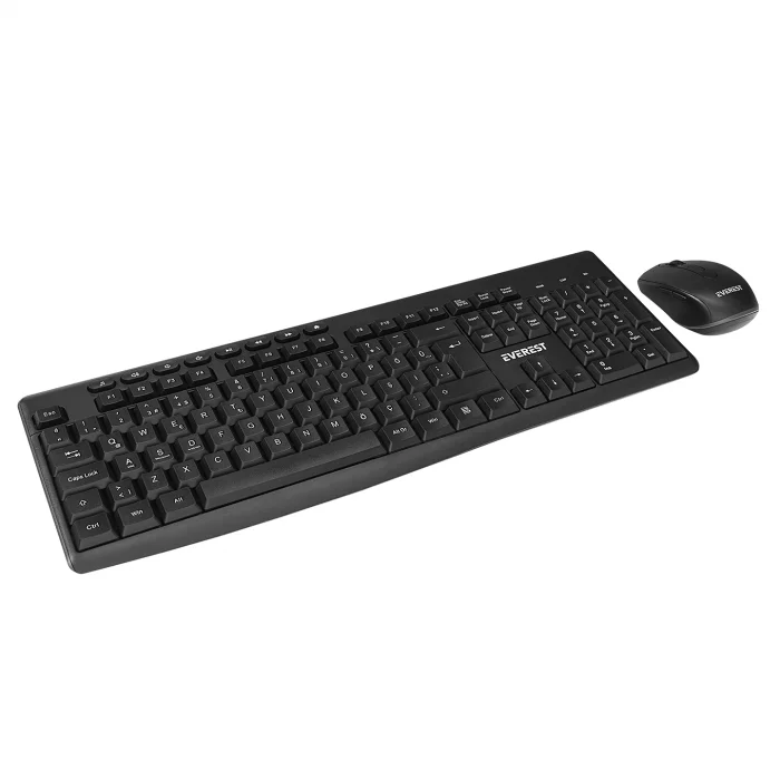 Klavye Mouse Set Kablosuz Q Multimedia Everest KM-719
