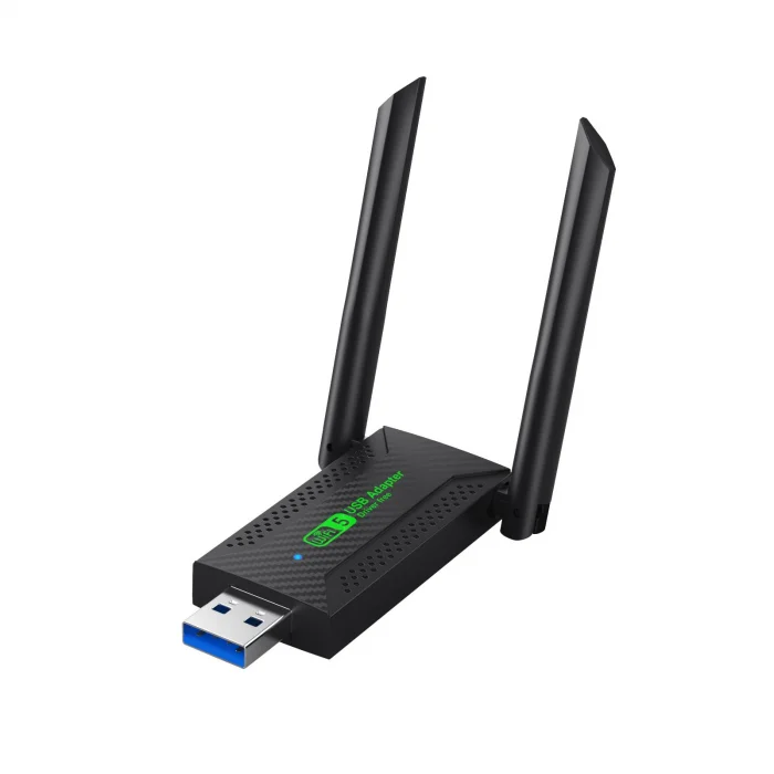 Wireless Adaptör 1200Mbps 2.4GHz-5GHz USB3.0 2 Anten Everest EVERLINK EWA600