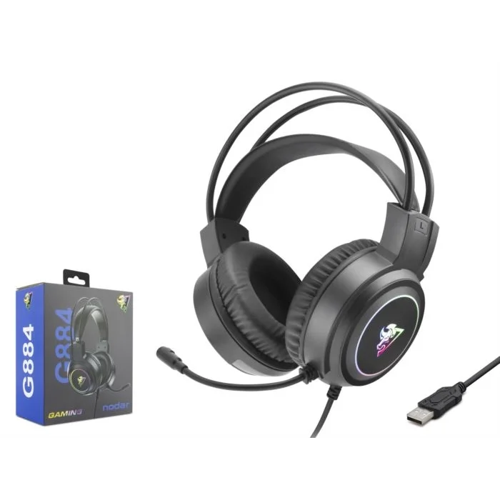 Kulaklık Mikrofonlu Oyuncu Gaming Usb Hadron G884