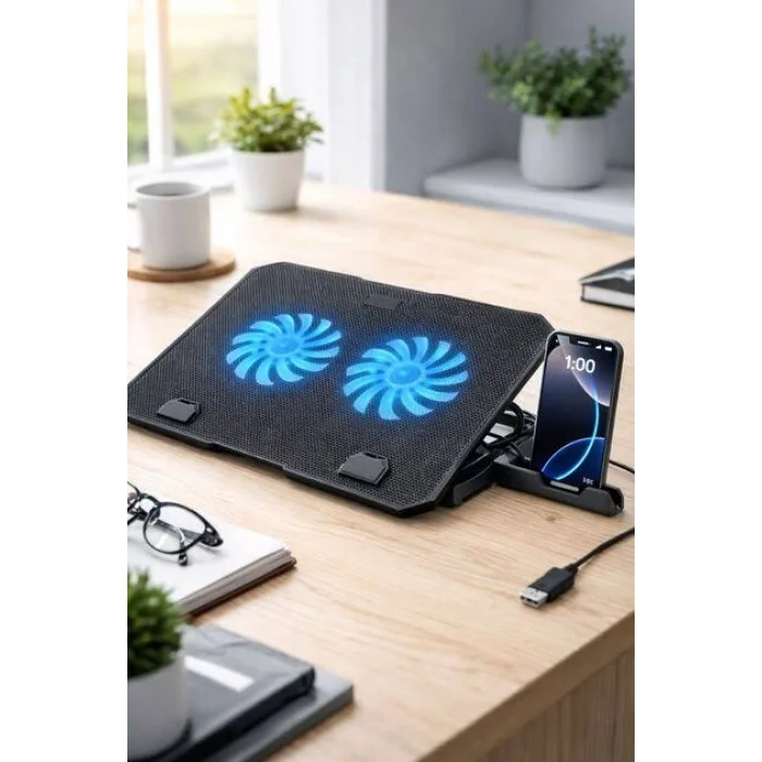 Notebook Soğutucu 2 Fanlı QTOP Dossima S22
