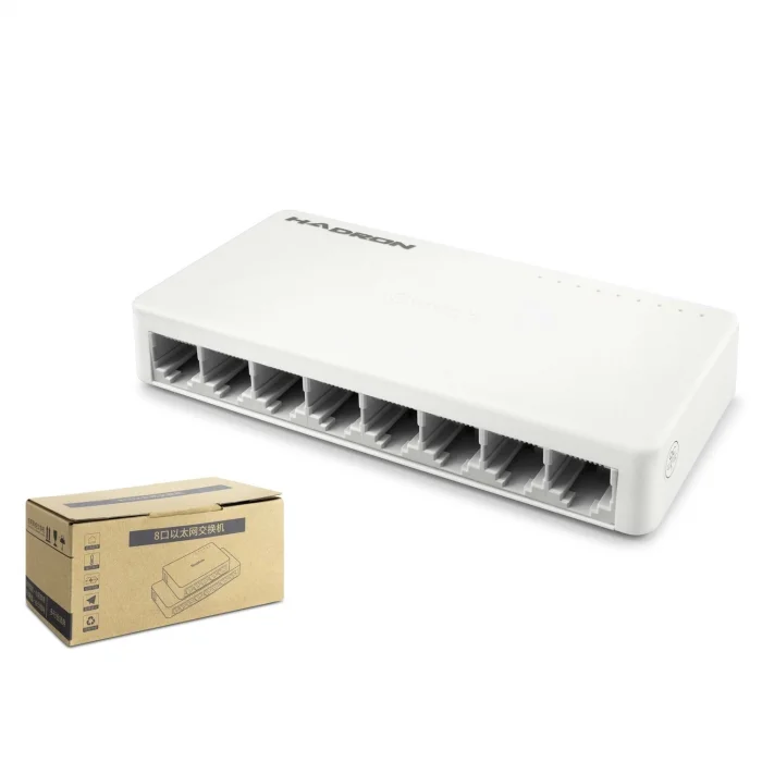 Switch 8 Port 10/100/1000 MBPS Hadron HDX1365