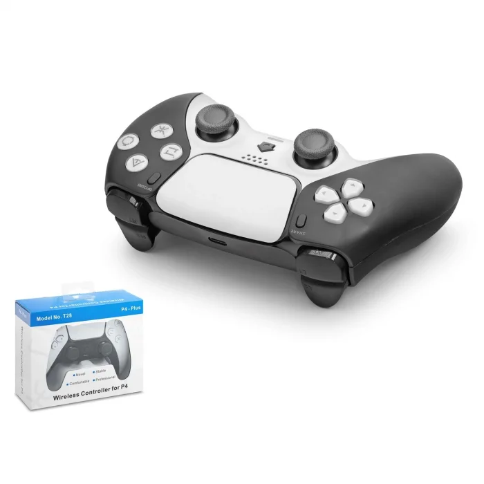 Kol PS4 Analog Titreşimli Bluetooth Hadron ND500E Siyah-Beyaz