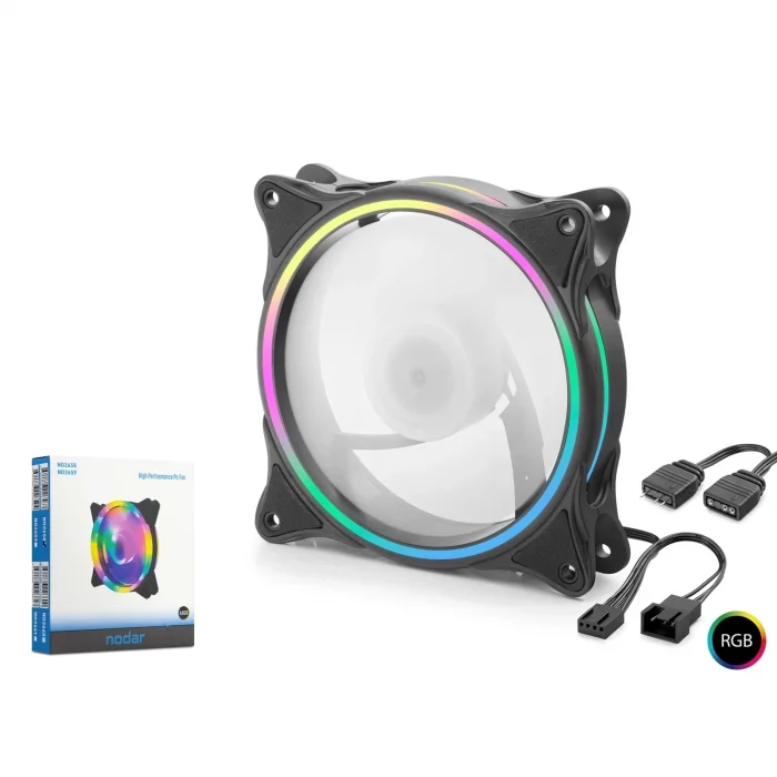 Kasa İçi Fan 120 mm RGB Nodar ND2658
