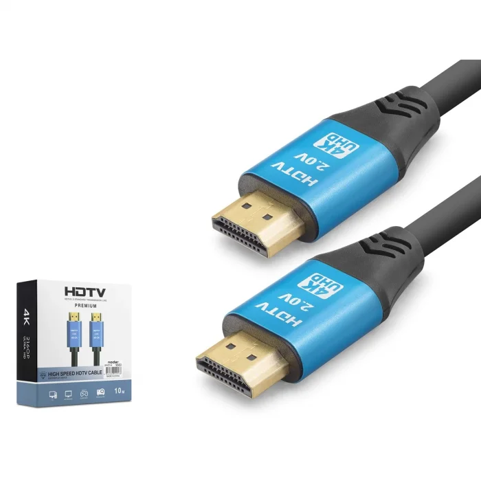Hdmı Kablo 10 M OD 8.0 mm 4K 2.0 60 Hz Nodar ND4053