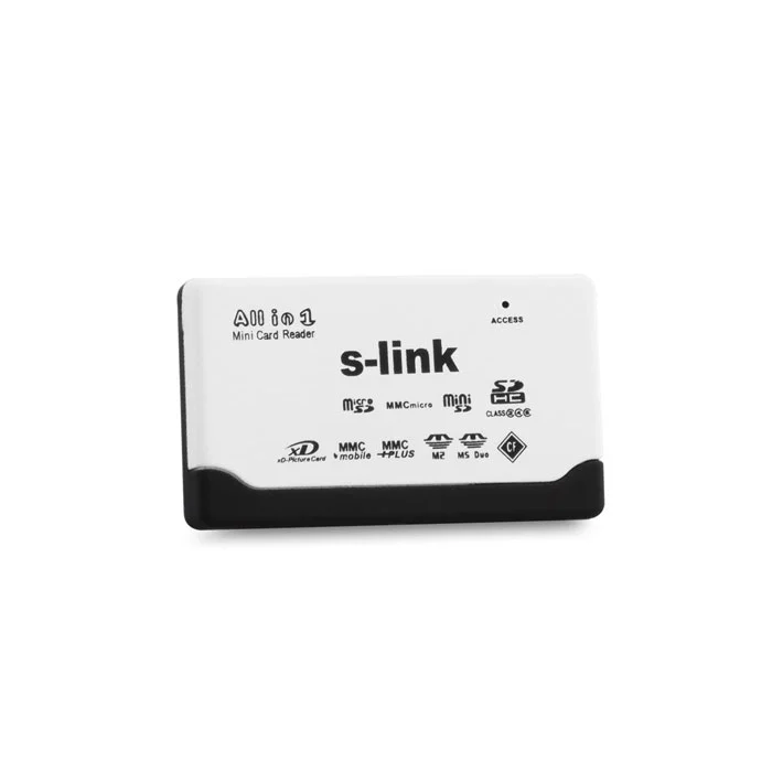 Kart Okuyucu Usb 2.0 İnce Tasarım S-link SLX-A62