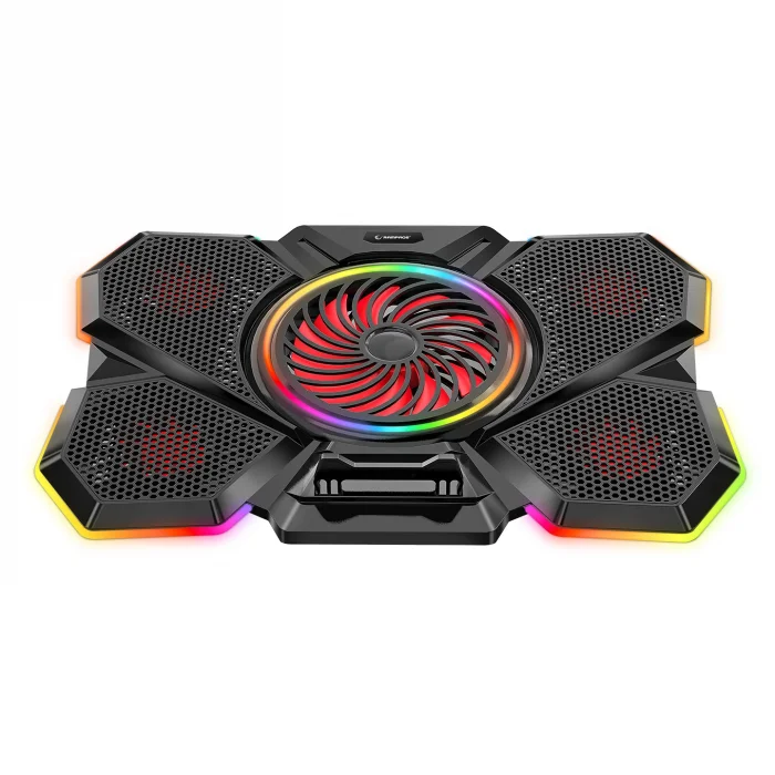 Notebook Soğutucu Ledli 5 Fanlı 15.6 -17.3 İnç Rampage S47 COOLFLOW