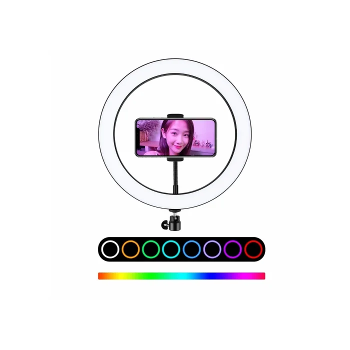 Selfie Ve Youtuber Işığı Telefon Tutuculu Qtop Q-1474