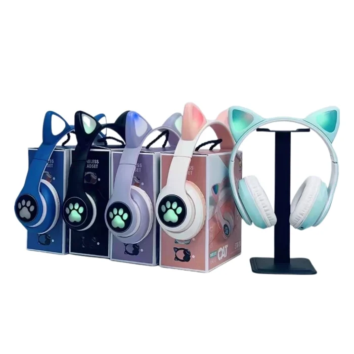 Kulaklık Bluetooth Kedili Qtop Q-1481