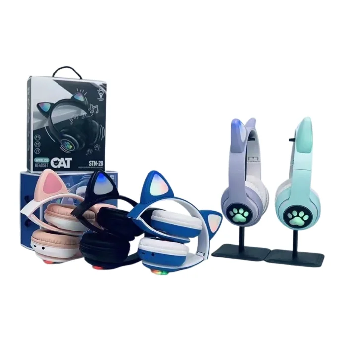 Kulaklık Bluetooth Kedili Qtop Q-1481