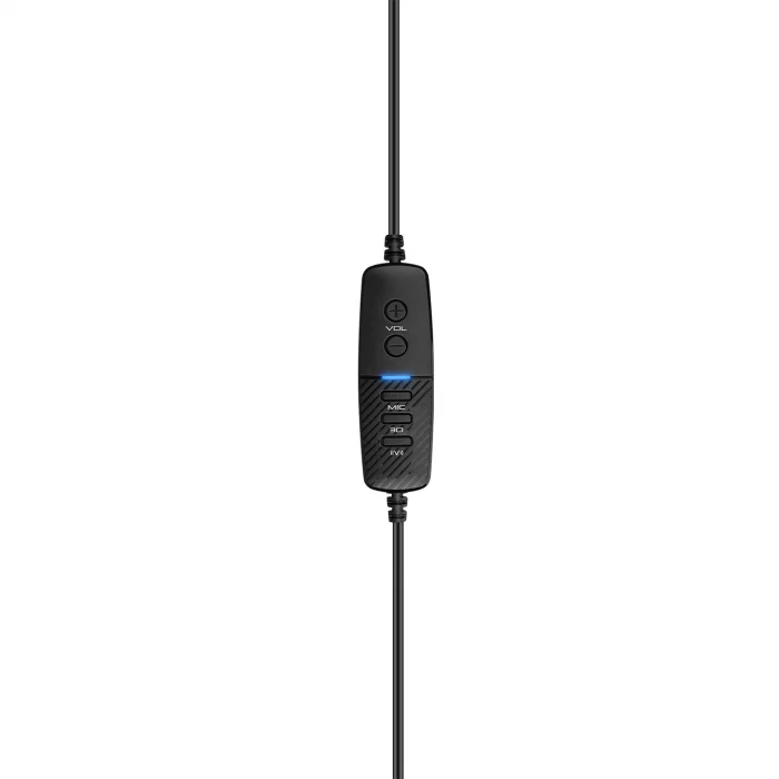 Kulaklık Mikrofonlu Oyuncu Usb 7.1 RGB Işık Rampage RM-K1 Pulsar Beyaz
