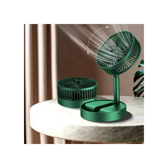 Fan Masaüstü 3 Kademeli Şarjlı Katlanabilir Qtop F16