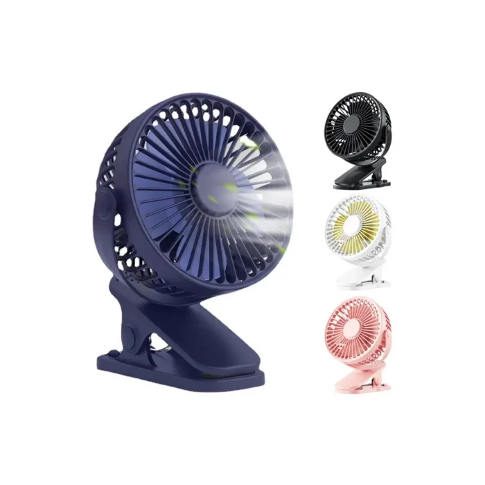 Fan Masaüstü 3 Kademeli Şarjlı Taşınabilir Qtop F9