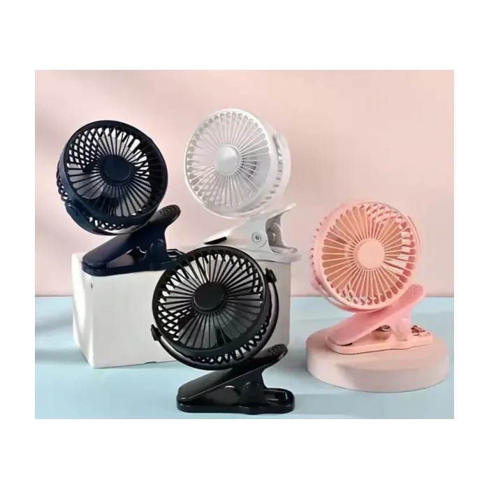 Fan Masaüstü 3 Kademeli Şarjlı Taşınabilir Qtop F9