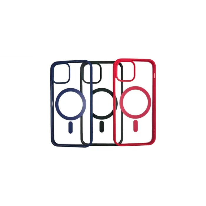 İphone 12 Ve 12 Pro Kılıf Magsafe Colors Kırmızı