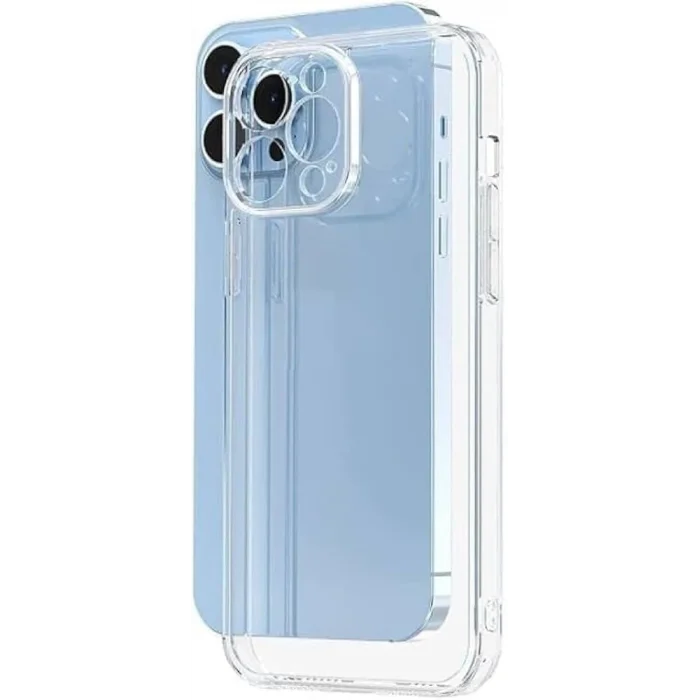 İphone 13 Pro Kılıf Kamera Korumalı Şeffaf Silikon