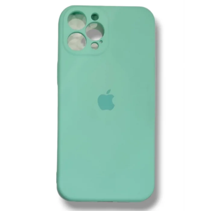 İphone 13 Pro Max Kılıf Logolu Lansman Açık Yeşil