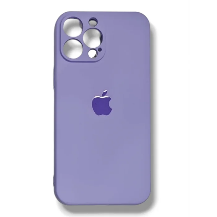 İphone 13 Pro Max Kılıf Logolu Lansman Mor