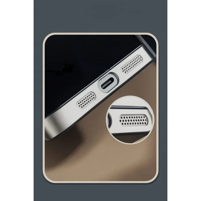 İphone 15 Pro Max Kılıf Kamera Korumalı Magsafe Colourl Siyah