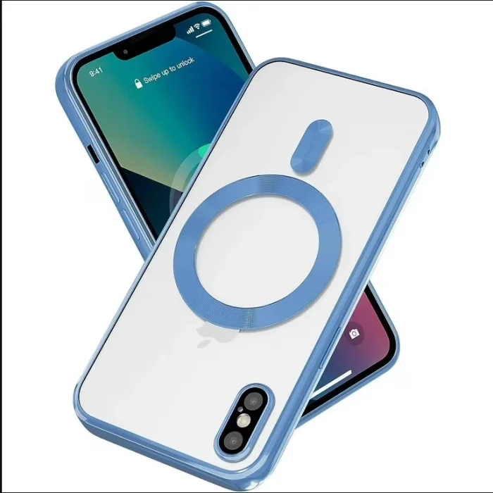 İphone X Ve XS Kılıf Magsafe Colors Buz Mavisi