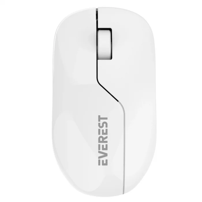 Mouse Kablosuz 2.4 Ghz Everest SMW-973 Beyaz-Mavi