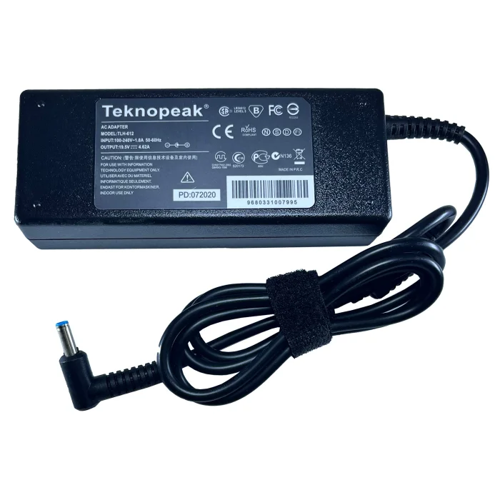 Notebook Adaptör Hp 4.5x3.0 mm 19.5V 4.62A Teknopeak TLH-612