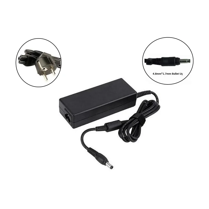Notebook Adaptör Hp Bullet 4.8x1.7 mm 19V 4.74A Versatile LPA10HP