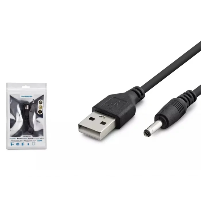 Tablet Şarj Kablosu Usb To 3.5x1.35 mm Hadron HDX1320