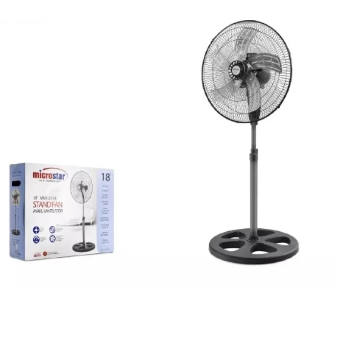 Vantilatör 75W 18 İnç Ayaklı Microstar Msr-2518