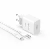 Şarj Aleti Takım İphone Lightning 5V 3.4A Apricot APC-U310L Beyaz