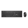 Klavye Mouse Set Kablosuz Türkçe Q Lenovo Lecoo KW200 Siyah