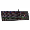 Klavye Q Gaming Oyucu Mekanik Red Switch Rainbow Aydınlatmalı Full Anti-Ghosting Everest KB-MK1 Lumos Siyah