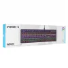 Klavye Q Gaming Oyucu Mekanik Red Switch Rainbow Aydınlatmalı Full Anti-Ghosting Everest KB-MK1 Lumos Siyah