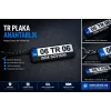 3D Anahtarlık Kişiye Özel Plaka Qtop Q-0965