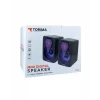 Hoparlör Speaker Usb Rgb 1+1 Torima D04