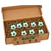 Anahtarlık Futbol Topu 3 Cm Yeşil Beyaz 10 Lu Paket Qtop Q-1030