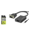 Vga To Hdmı Çevirici Ses Çıkışlı Hadron HDX7874