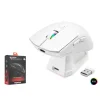 Mouse Kablosuz Gaming Oyuncu Kablosuz Gaming RGB Şarj Standlı MOFAN MF1215W Beyaz