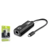 Ethernet Type-C Çevirici Usb 2.0 Hadron HDX5275