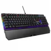 Klavye Q Oyuncu Blue Switch Rainbow Aydınlatmalı Rampage KB-R86 Umbra Siyah